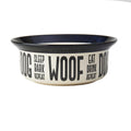 Stoneware Dog Bowl G120