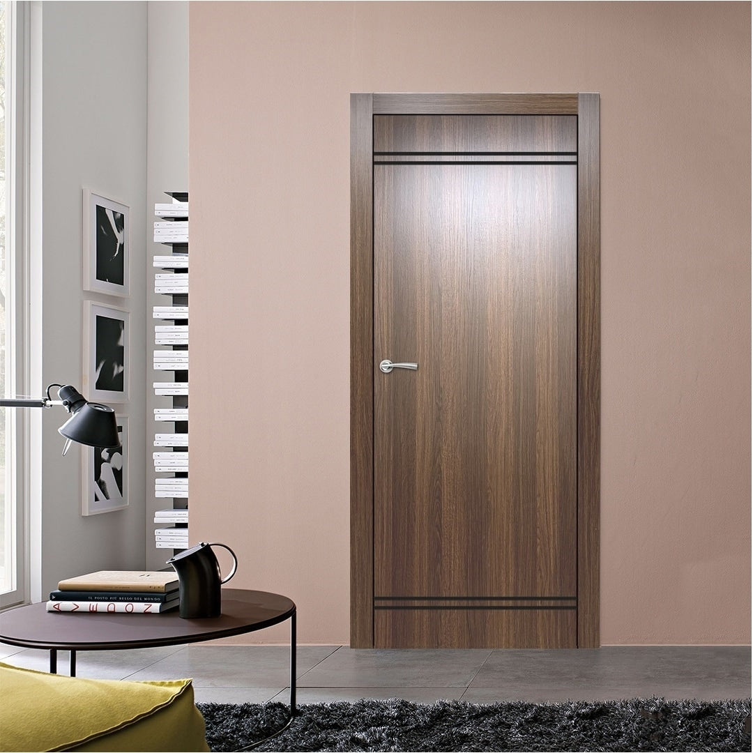 Prefinished Door Slab Whiskey Oak 24X80 O6039