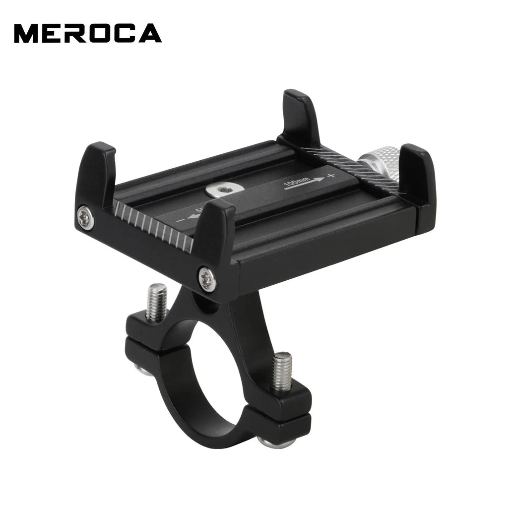 Black Metal Mobile Phone Holder for Motorcycle Scooter M9881