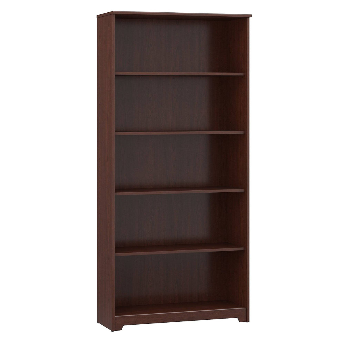 5 Shelf Bookcase in Modern Gray O1273