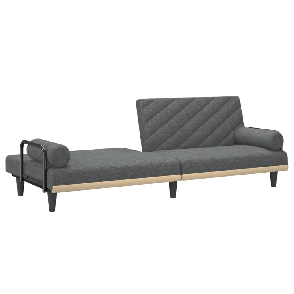 Dark Gray Fabric Sofa Bed W4305