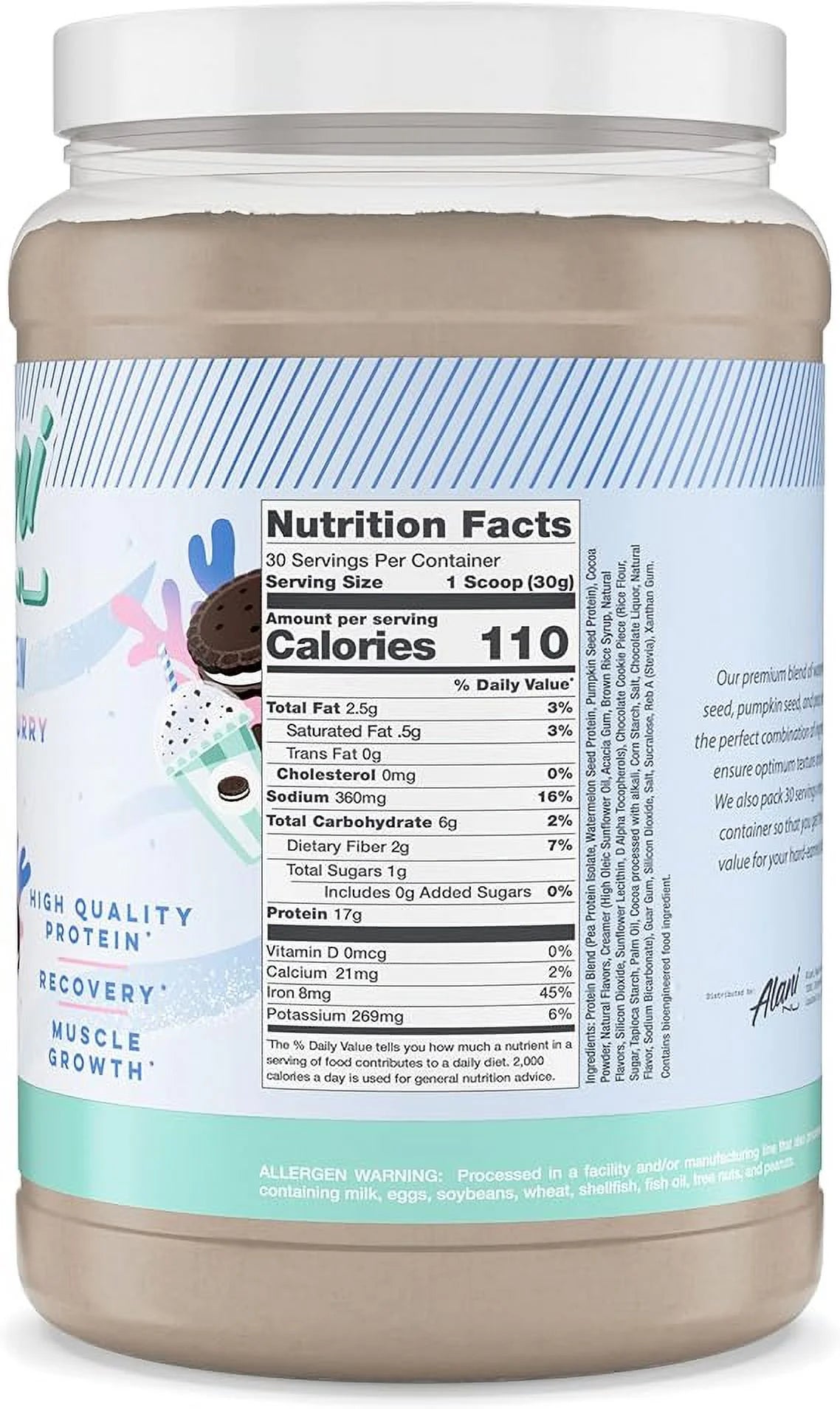 Plant-Based Protein Powder 30 Servings Z420331