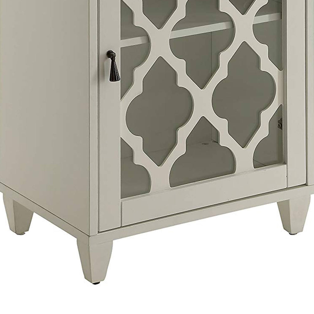 White Side Table K18394