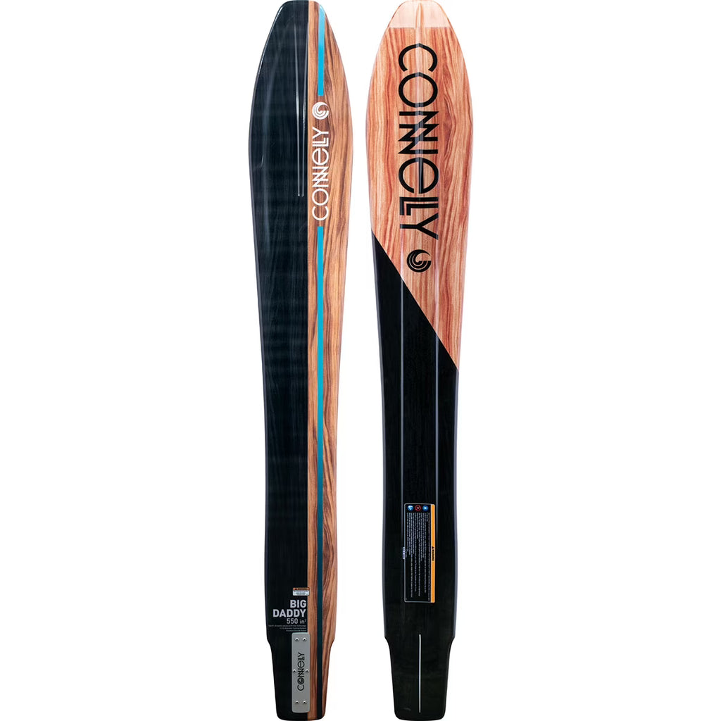 Black/Brown Ski with Adj Bindings D16261