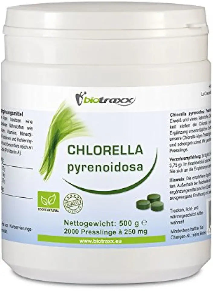 Chlorella Tablets 500g 2000 tabs Q1633