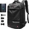 Large Capacity Vacuum Compression Travel Backpack, Waterproof, Expandable to 60L A443