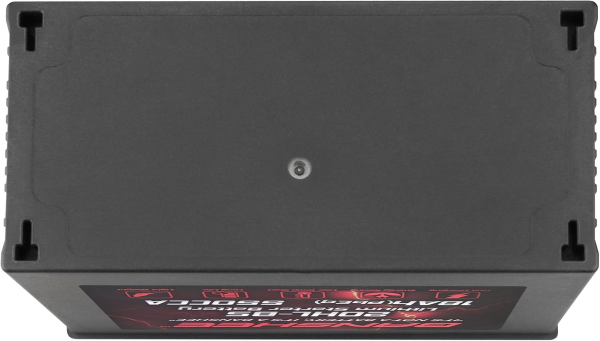 Lithium Motorcycle Powersport Battery YTX20L-BS 12.8V 18AH 550 CCA with BMS K285983