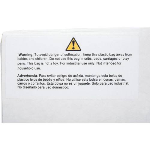 Heavy Duty Black Trash Bags 45-55 gal 1.5 mil 100 Bags X8271