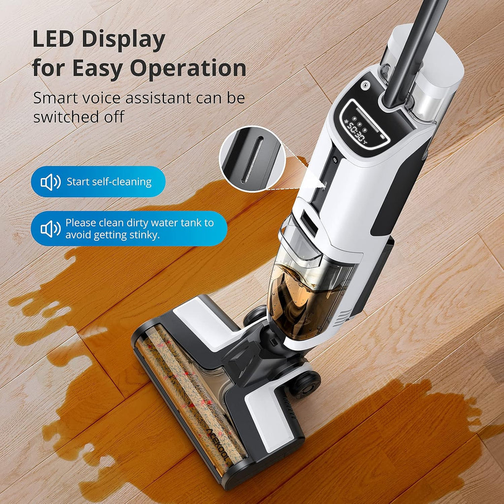 Cordless Wet Dry Vacuum and Mop Cleaner H173