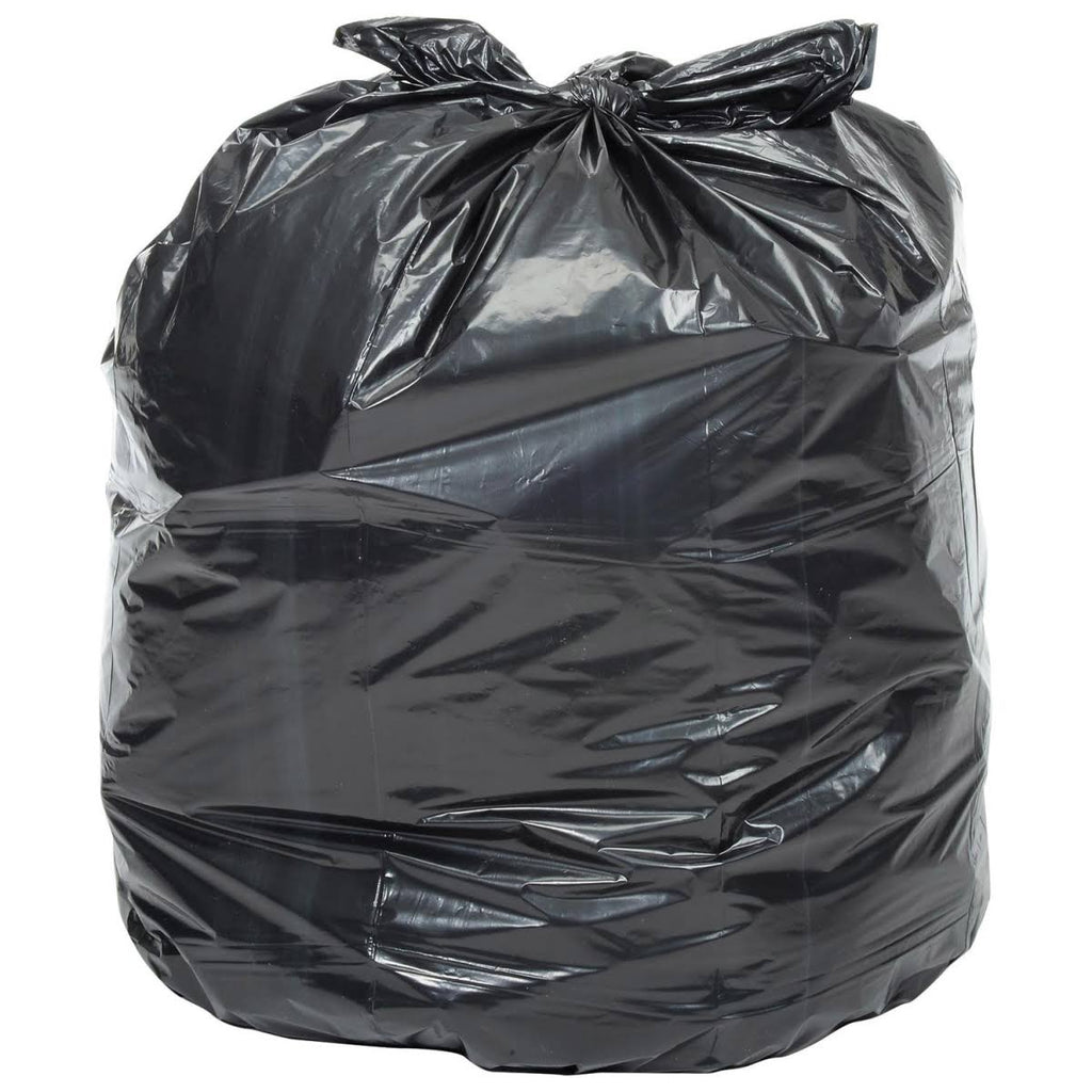 Heavy Duty Black Trash Bags 45-55 gal 1.5 mil 100 Bags X8271