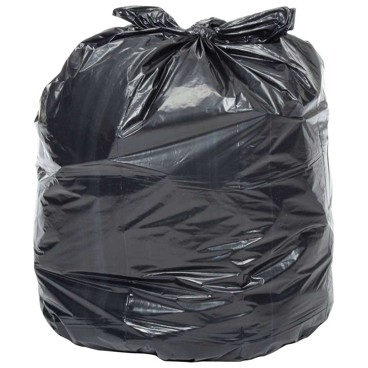 Heavy Duty Black Trash Bags 45-55 gal 1.5 mil 100 Bags X8271