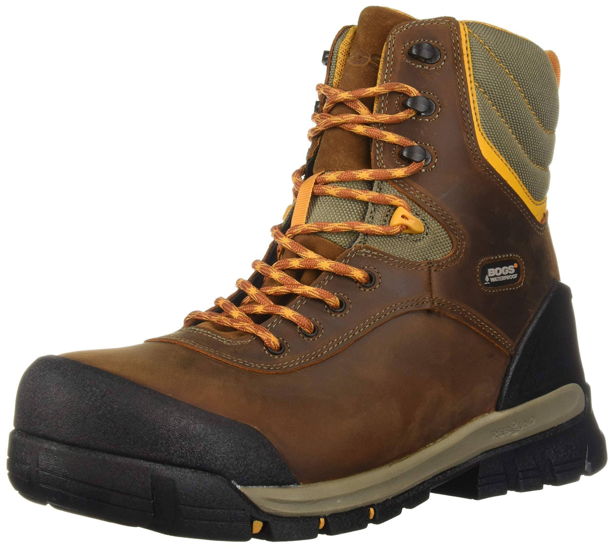 Insulated Comp Toe Brown Work Boots X224912