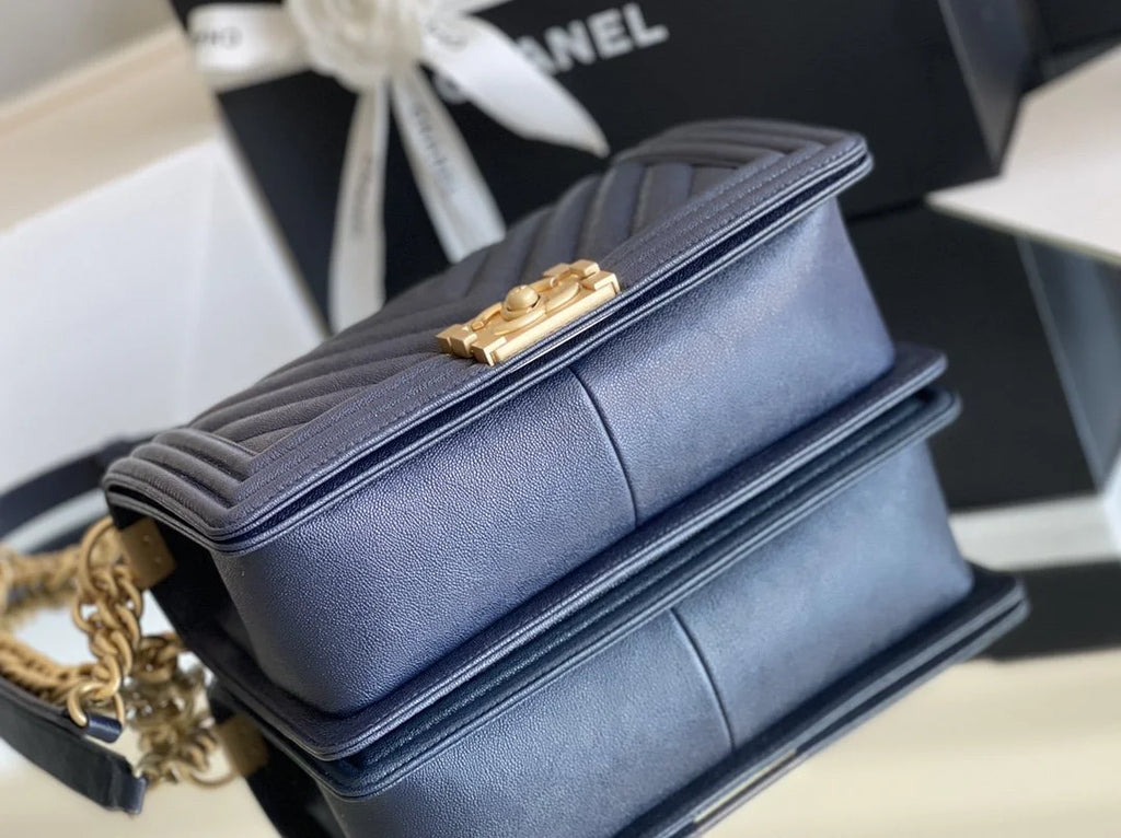 Dark Blue Handbag T7255