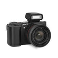 Mirrorless Camera with 16-80 mm 5X Optical Zoom Lens, 3.2 Inch Flip Screen, 4K 30fps Video Camera Q35093