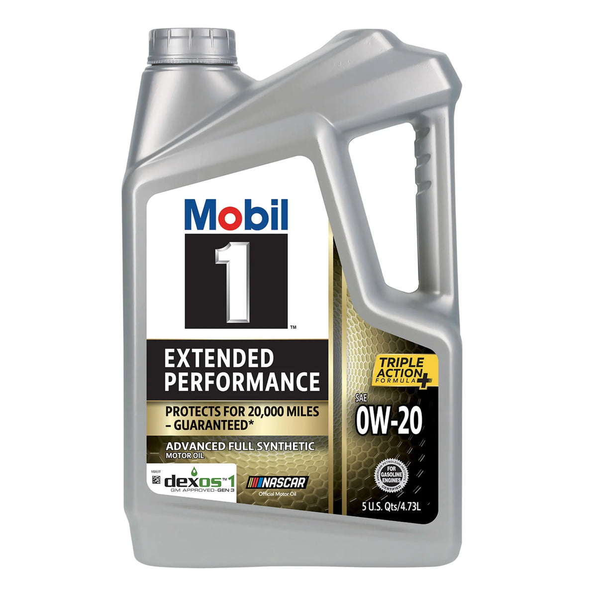 Full Synthetic Motor Oil 0W-20 5 Quart Pack of 3 S8782