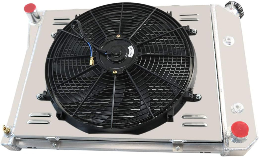 3 Row All Aluminum Radiator with Fan and Shroud V118085