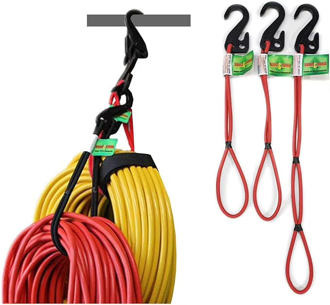 3 PK Red Bungee Cords U954960