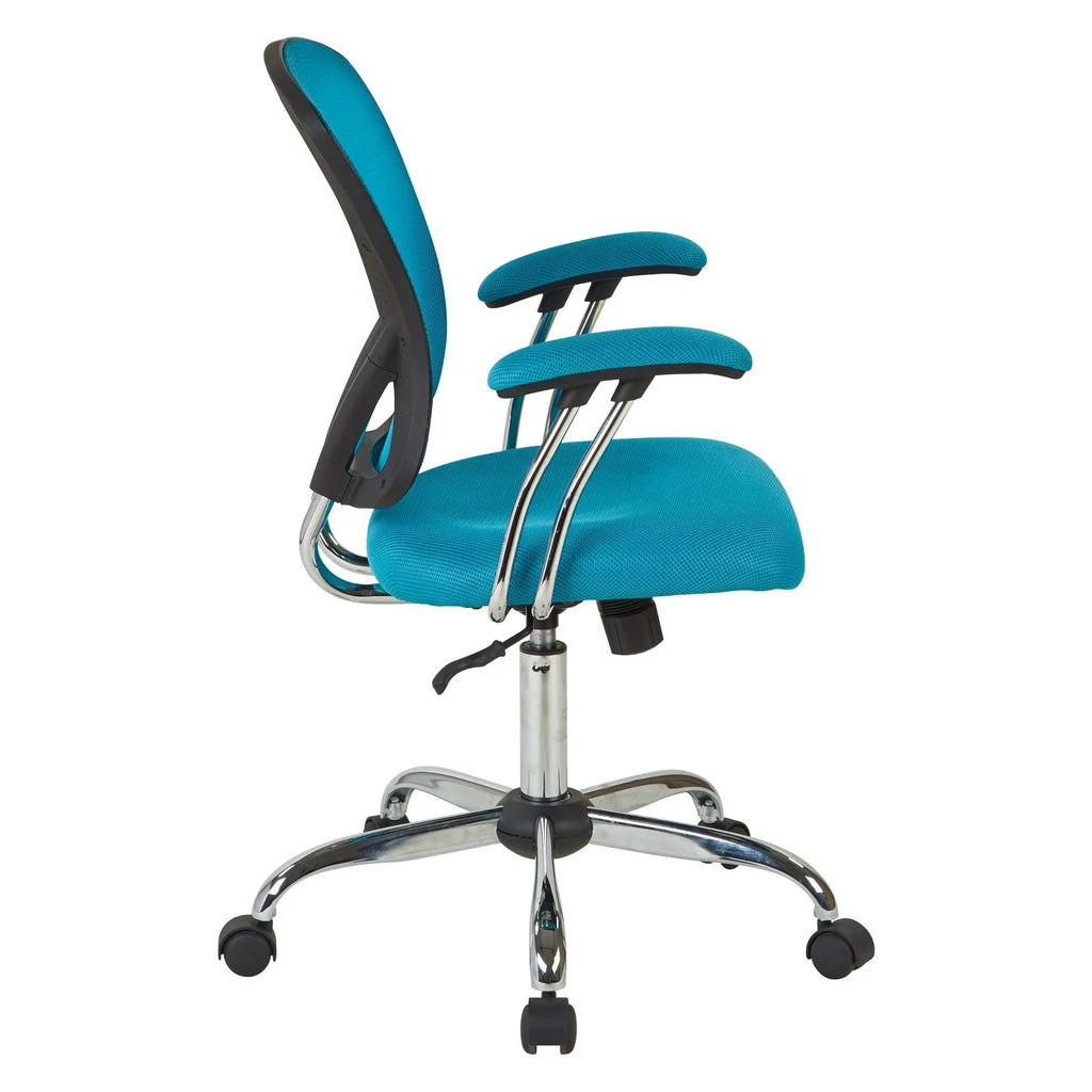 Green Mesh Fabric Task Chair W876481