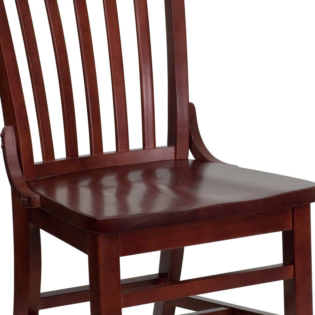 Mahogany Wood Chair S243
