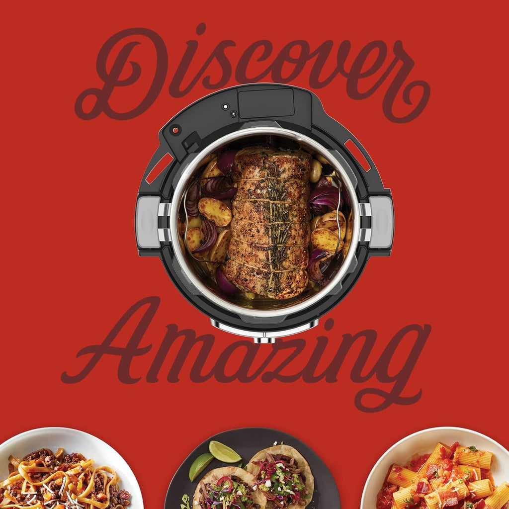 8 Quart Dual Basket Air Fryer with ClearCook Easy View Windows G845