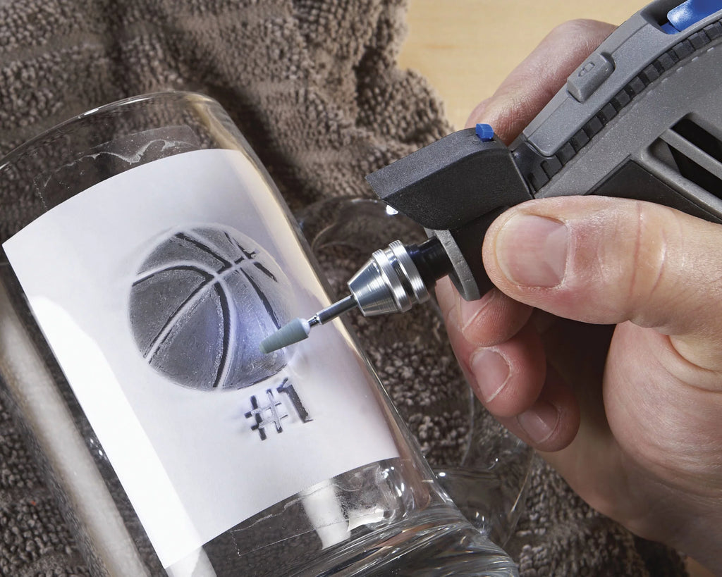 Corded Variable Speed Rotary Tool Kit with Flex Shaft and Hard Storage Case B9075