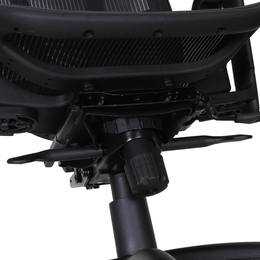 Black Mid-Back Suspension Mesh Chair P912
