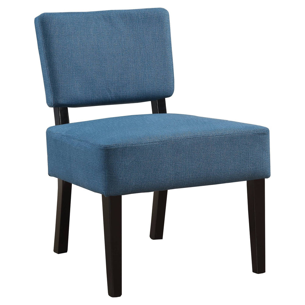 Blue Fabric Accent Chair U75747