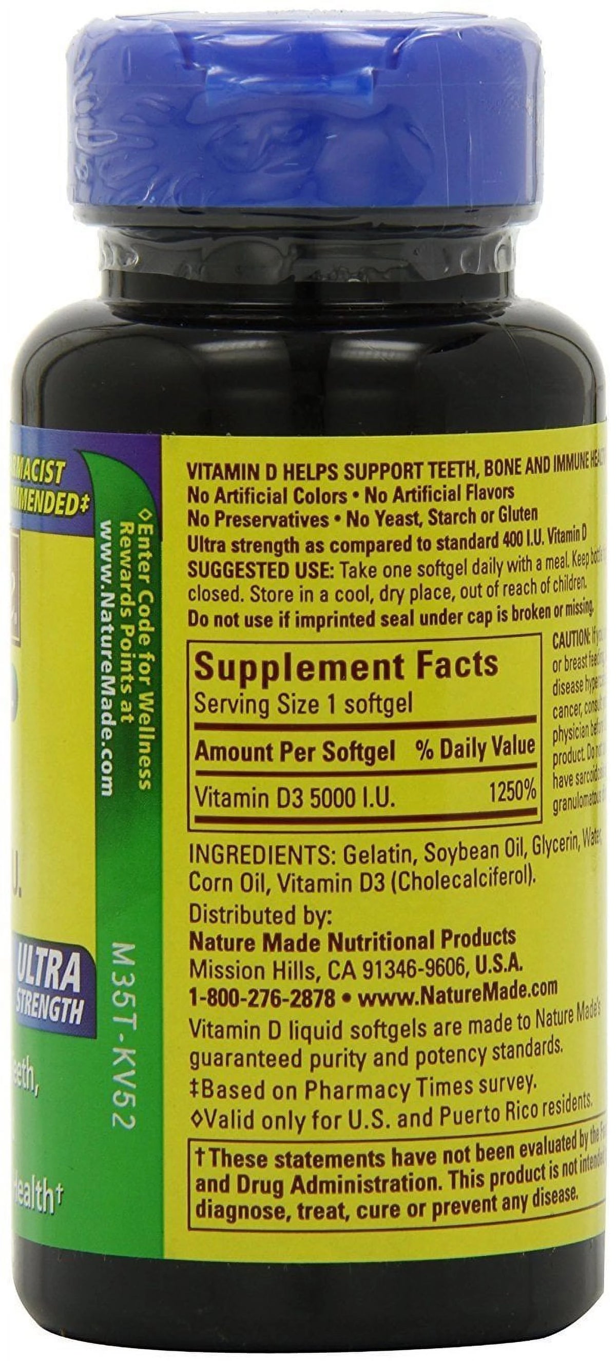 90 s Vitamin D3 Supplement C637283