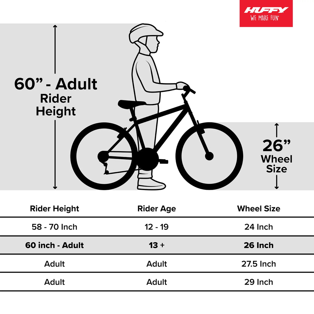 26" Matte Blue Men's Comfort Cruiser Bike L18018