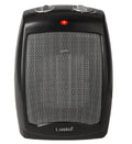Black Ceramic Heater with Adjustable Thermostat A134