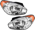 Hyundai Accent Headlight Assembly Pair Driver and Passenger Side E1941