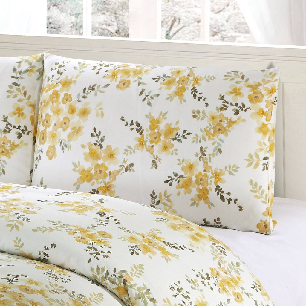 King 3 Piece Cotton Duvet Cover Set I1969