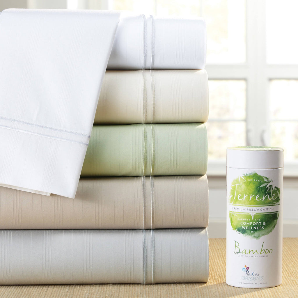 Grey Twin Rayon from Bamboo Sheet Set L27039