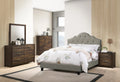 Queen Size 4pc Bedroom Set Grey T4655