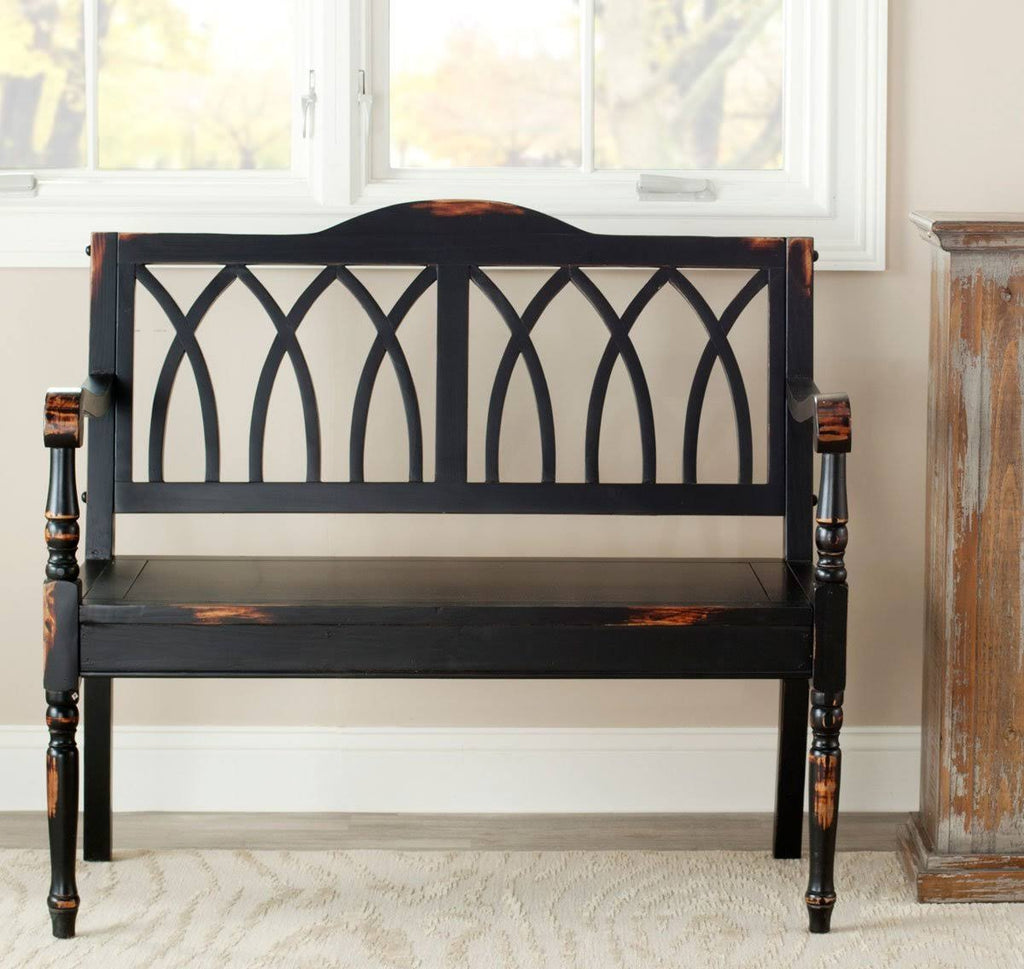 Dark Teak Bench M4641