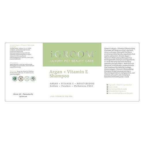 Argan Vitamin E Moisturizing Shampoo B2946