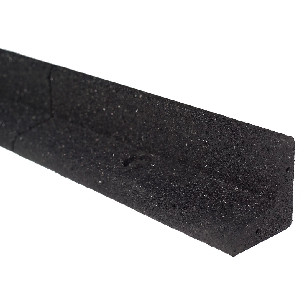Black Rubber No Dig Landscape Garden Border Edging Pack 6 S7532