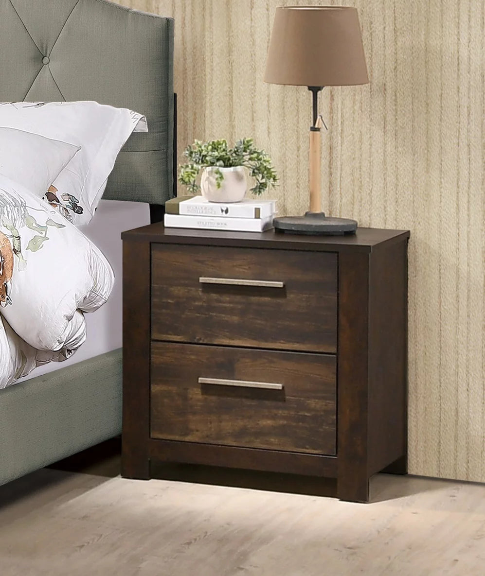 Queen Size 4pc Bedroom Set Grey T4655