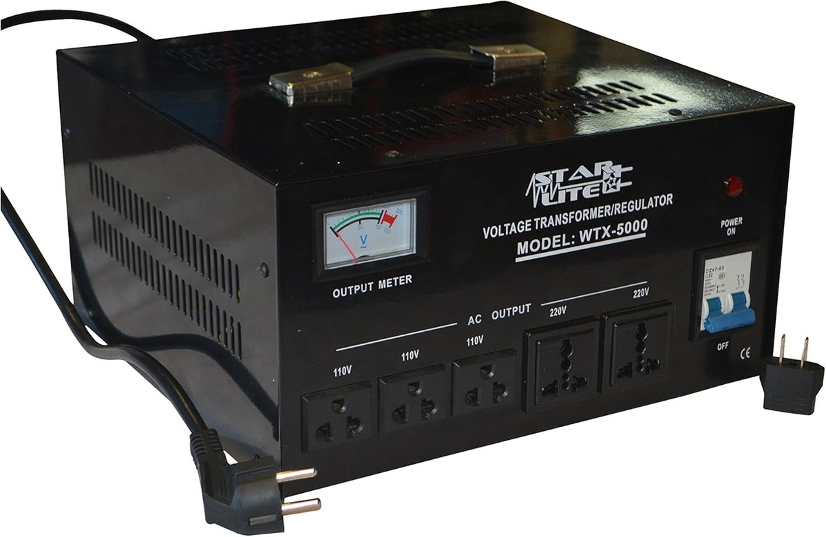 5000 Watt Step Up Down Voltage Converter Transformer 110 to 220 V V832