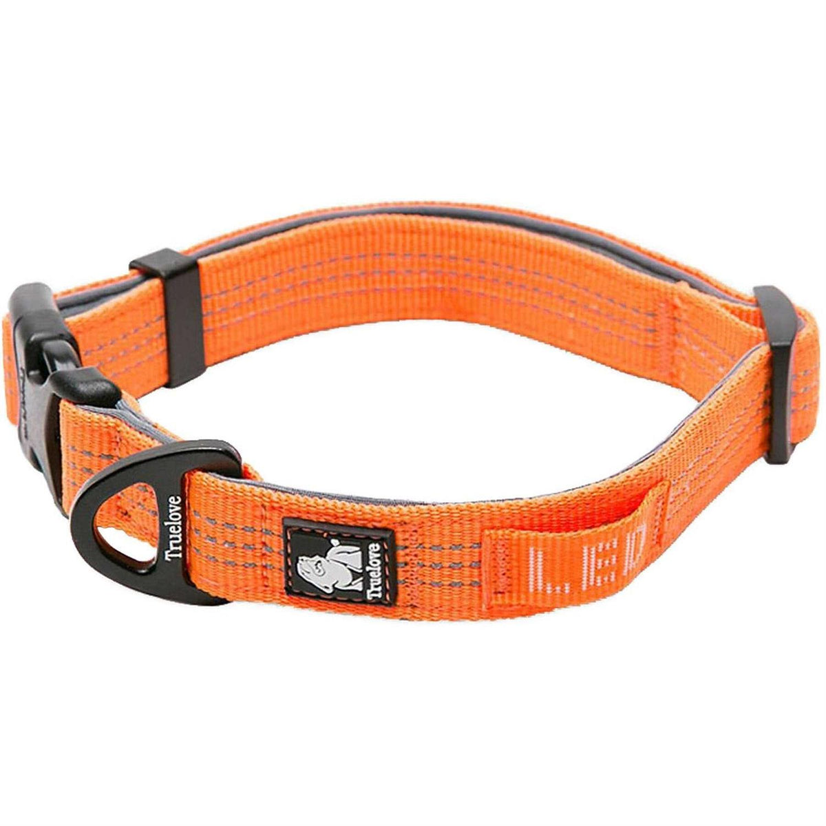 3M Reflective Dog Collar with Aluminum Leash Attachment N4296
