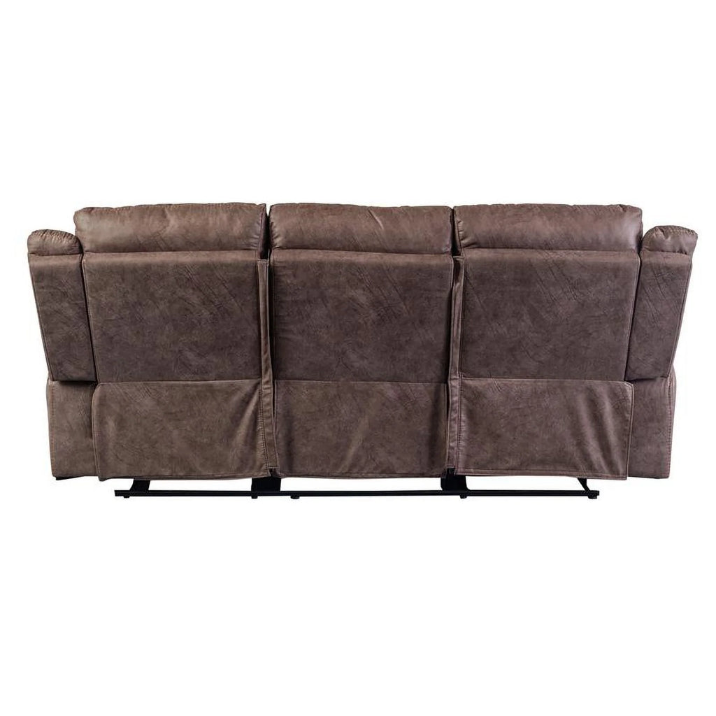 Brown Reclining Sofa E5920