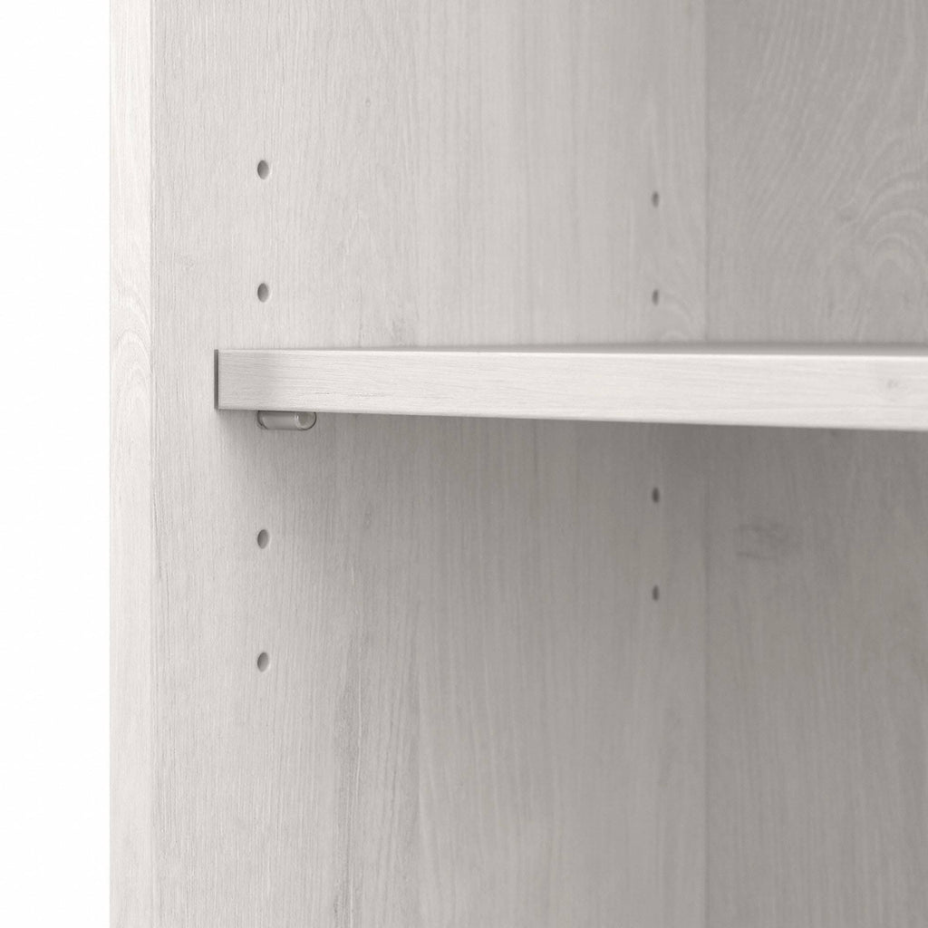 5 Shelf Bookcase in Modern Gray O1273
