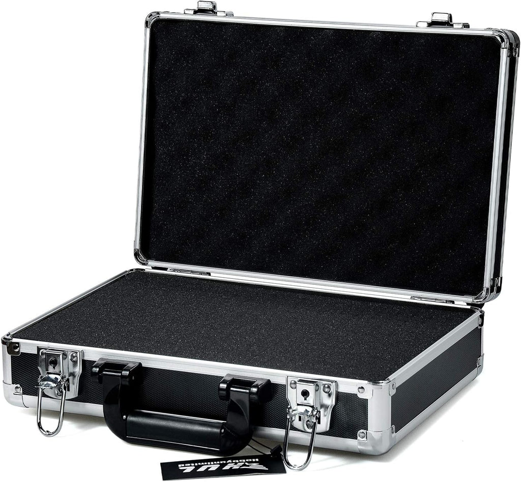 16in Two-Tone Aluminum Case with Pluck Foam Interior, Pack of 2 K851