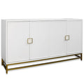 Four Door Sideboard Cabinet with Shell Handles O87957