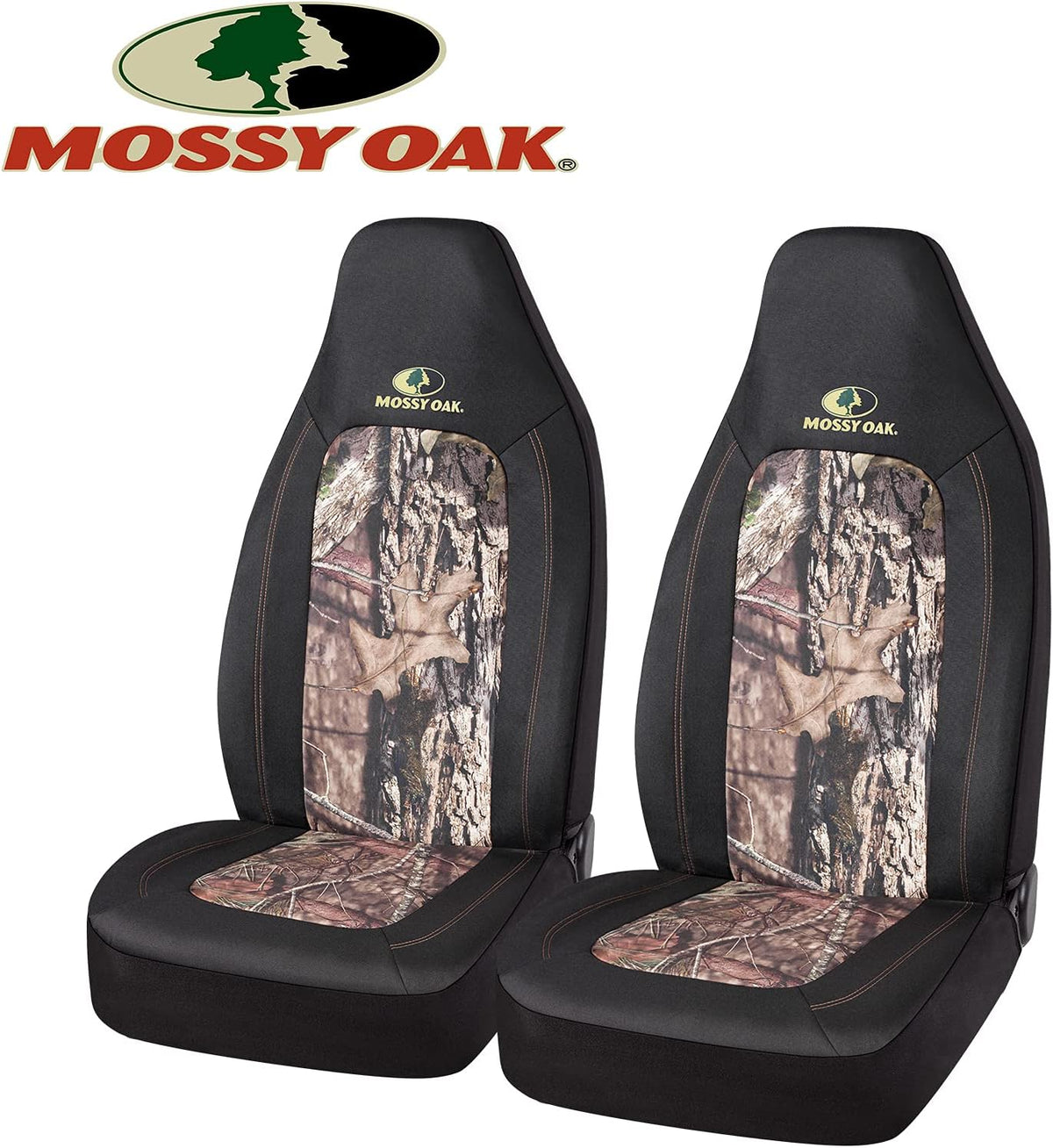 Camo Seat Covers Rip-Stop Oxford Fabric Airbag Compatible Universal Fit Bucket Seats P97712