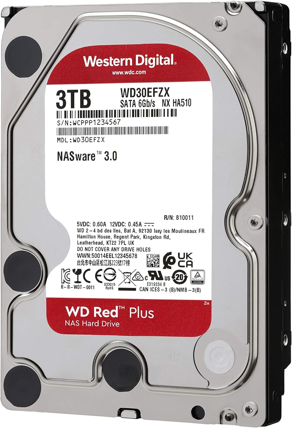 10TB NAS Internal Hard Drive HDD S882