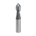 Solid Carbide 90 Deg V Spiral AlTiN Coating U24789