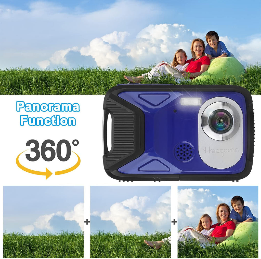 Waterproof 1080P 21MP Digital Camera with 2.8 LCD Screen 8X Zoom G9917