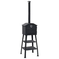 Charcoal Fired Outdoor Pizza Oven with 2 Fireclay Stones M3458
