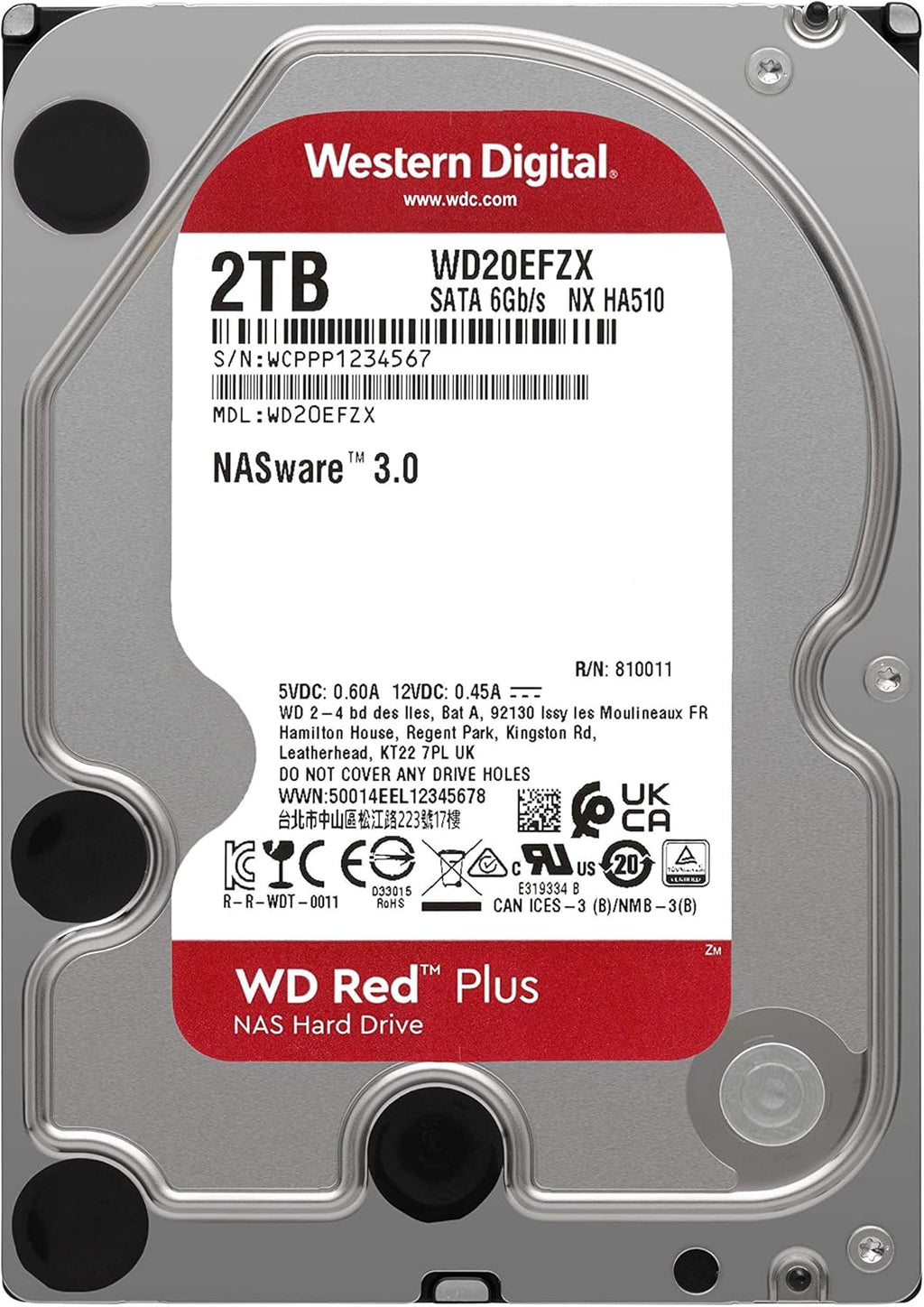 10TB NAS Internal Hard Drive HDD S882